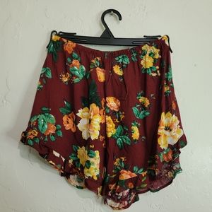 Forever 21 Floral Shorts